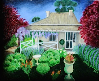 Painting of Sweet Briar by Judith O'Dwyer